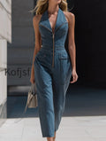 denim-halter-neck-zip-front-cropped-leg-jumpsuit